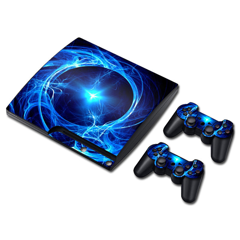 New arrival for ps3 slim For Sony Playstation 3 Slim decals game accessories decal cover skin sticker