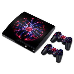 New arrival for ps3 slim For Sony Playstation 3 Slim decals game accessories decal cover skin sticker